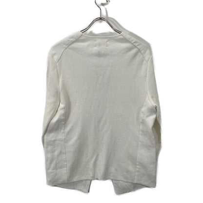 DES PRES デプレ 25SS 22-07-51-07209 ﾎﾜｲﾄ ﾘﾈﾝ100 ﾌｧﾌﾞﾘｯｸｺﾝﾋﾞ Vｶﾗｰｼﾞｬｹｯﾄ ジャケット F