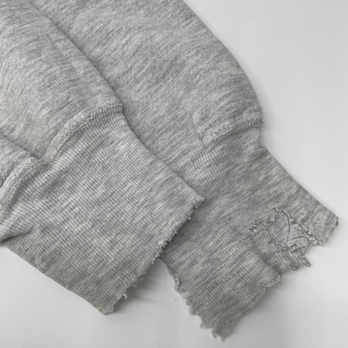 Champion チャンピオン 90's 刺繍ﾀｸﾞ ｸﾞﾚｰ U.S.NAVY ﾘﾊﾞｰｽｳｨｰﾌﾞﾊﾟｰｶｰ トップス XL