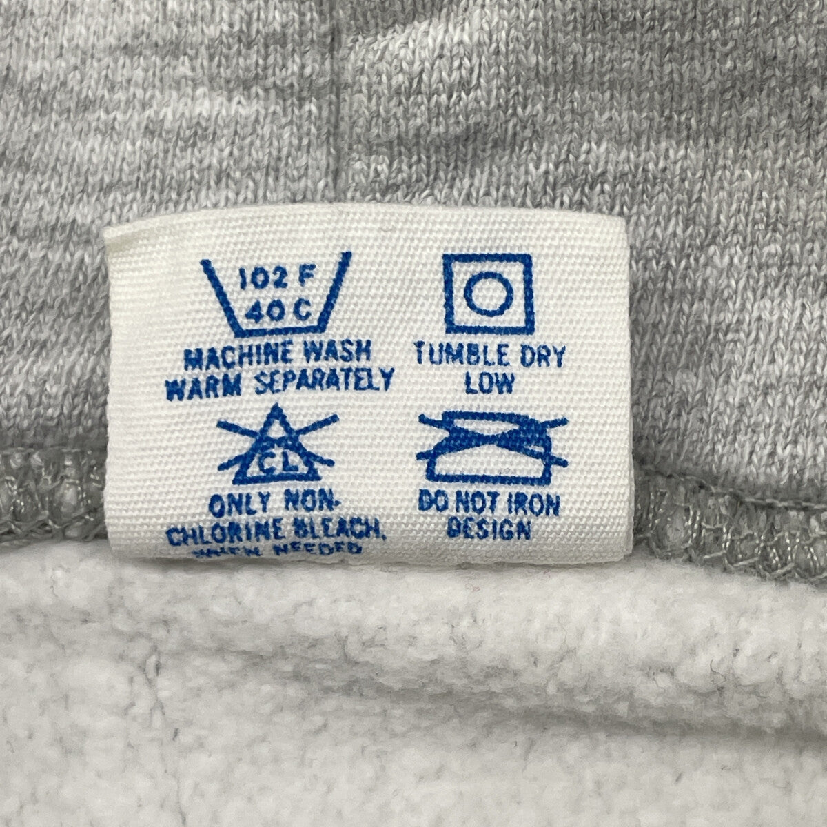 Champion チャンピオン 80's ﾄﾘｺﾀｸﾞ ｸﾞﾚｰ NOTRE DAME ﾘﾊﾞｰｽｳｨｰﾌﾞﾊﾟｰｶｰ トップス Ｌ