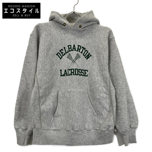 Champion チャンピオン 80's ﾄﾘｺﾀｸﾞ ｸﾞﾚｰ DELBARTON ﾘﾊﾞｰｽｳｨｰﾌﾞﾊﾟｰｶｰ トップス Ｌ