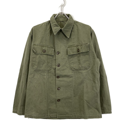 U.S.ARMY ユーエスアーミー 50's ｶｰｷ 1st ﾕｰﾃｨﾘﾃｨｼｬﾂ トップス 表記無し