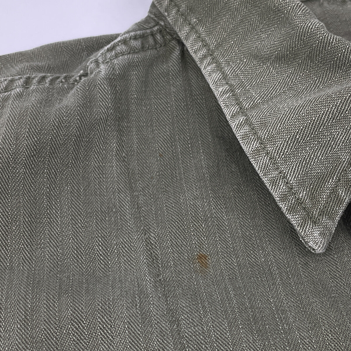 U.S.ARMY ユーエスアーミー 50's ｶｰｷ 1st ﾕｰﾃｨﾘﾃｨｼｬﾂ トップス 表記無し