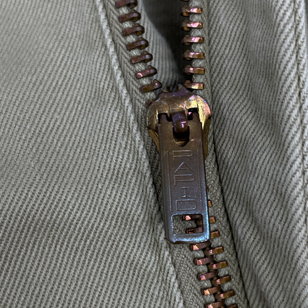 U.S.ARMY ユーエスアーミー 60's ﾍﾞｰｼﾞｭ M-45ﾁﾉﾊﾟﾝ RAPID両爪ｼﾞｯﾌﾟ 4ﾎﾟｹｯﾄ ボトムス 表記無し