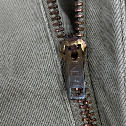 U.S.ARMY ユーエスアーミー 60's ﾍﾞｰｼﾞｭ M-45ﾁﾉﾊﾟﾝ RAPID両爪ｼﾞｯﾌﾟ 4ﾎﾟｹｯﾄ ボトムス 表記無し