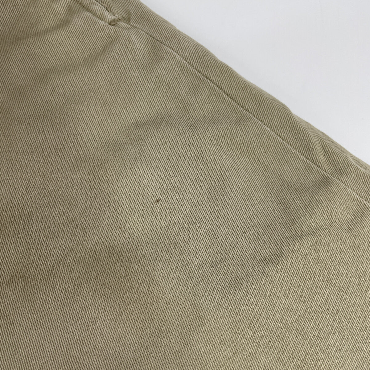 U.S.ARMY ユーエスアーミー 60's ﾍﾞｰｼﾞｭ M-45ﾁﾉﾊﾟﾝ RAPID両爪ｼﾞｯﾌﾟ 4ﾎﾟｹｯﾄ ボトムス 表記無し