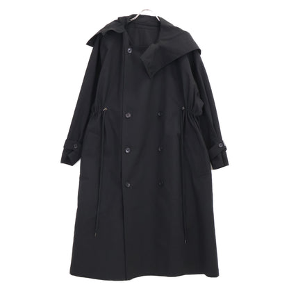 VACHEMENT ヴァシュモン VJ04001 ﾌﾞﾗｯｸ ﾘｻｲｸﾙｼｪﾙﾀﾌﾀﾄﾚﾝﾁｺｰﾄ コート O