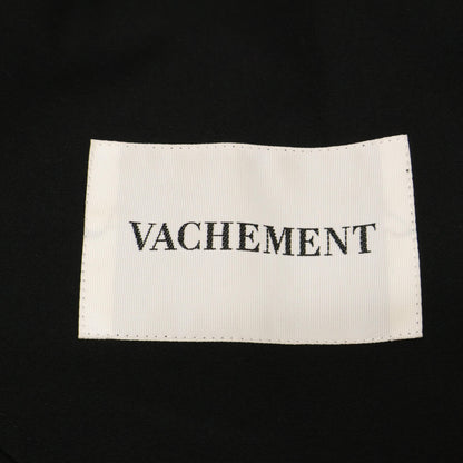 VACHEMENT ヴァシュモン VJ04001 ﾌﾞﾗｯｸ ﾘｻｲｸﾙｼｪﾙﾀﾌﾀﾄﾚﾝﾁｺｰﾄ コート O