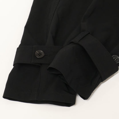 VACHEMENT ヴァシュモン VJ04001 ﾌﾞﾗｯｸ ﾘｻｲｸﾙｼｪﾙﾀﾌﾀﾄﾚﾝﾁｺｰﾄ コート O