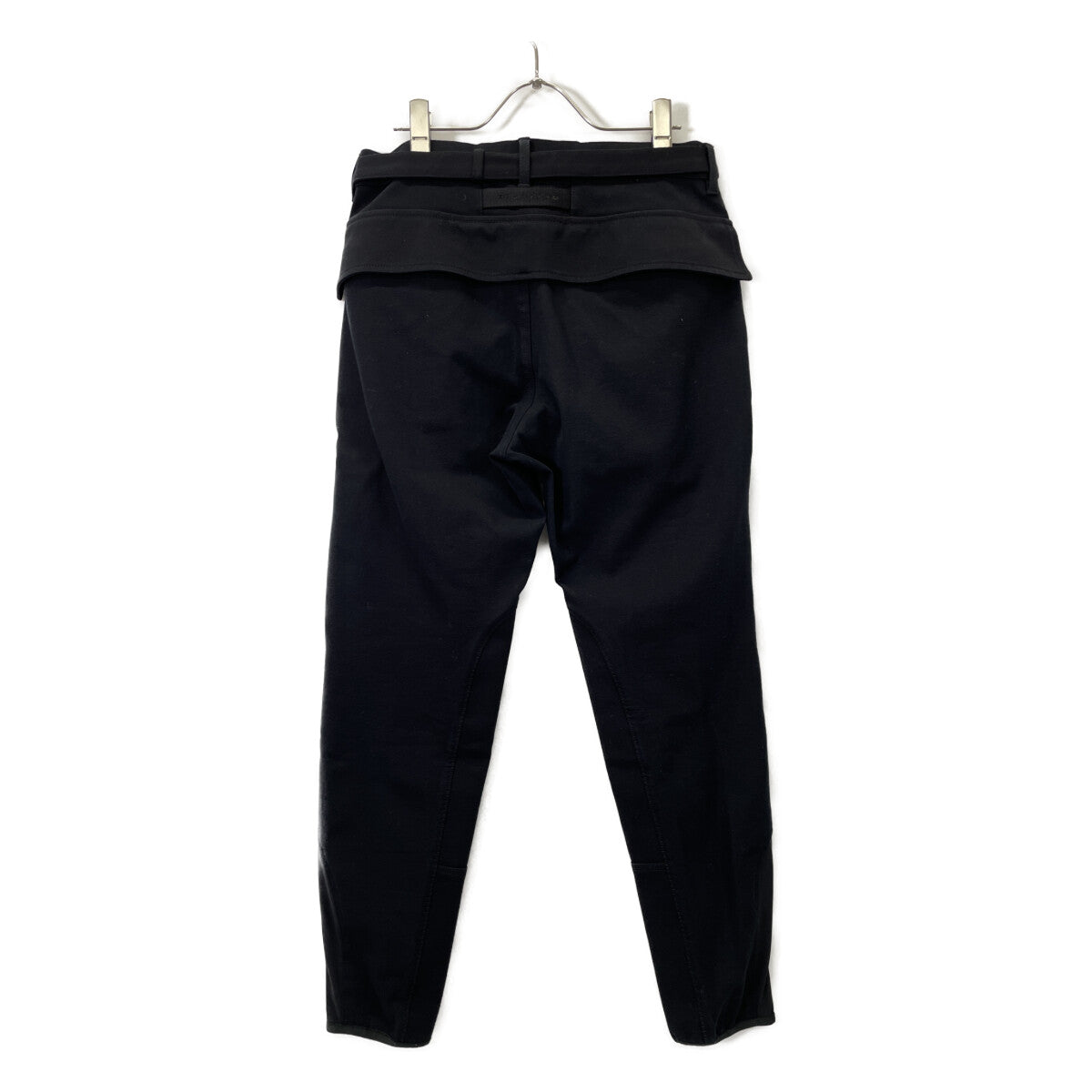 1017 ALYX 9SM アリクス ﾌﾞﾗｯｸ 切り返し ｺｰｽﾀｰﾊﾞｯｸﾙﾍﾞﾙﾄ ｽﾄﾚｰﾄﾊﾟﾝﾂ ボトムス 44