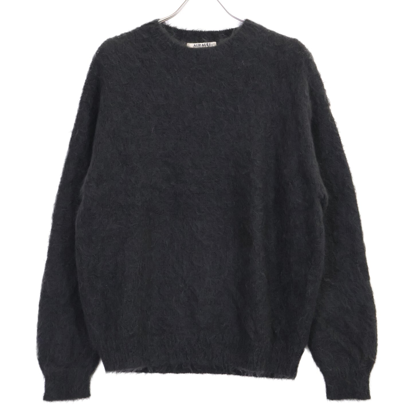 AURALEE オーラリー 23年製 ﾁｬｺｰﾙ BRUSHED SUPER KID MOHAIR KNIT トップス 1