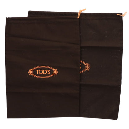 TOD'S トッズ 【新品同様】XXW29A0T690GLH1920 GOMMA RUN レザーｘラフィア エスパドリーユ ローカットスニーカー/ シューズ 37 1/2