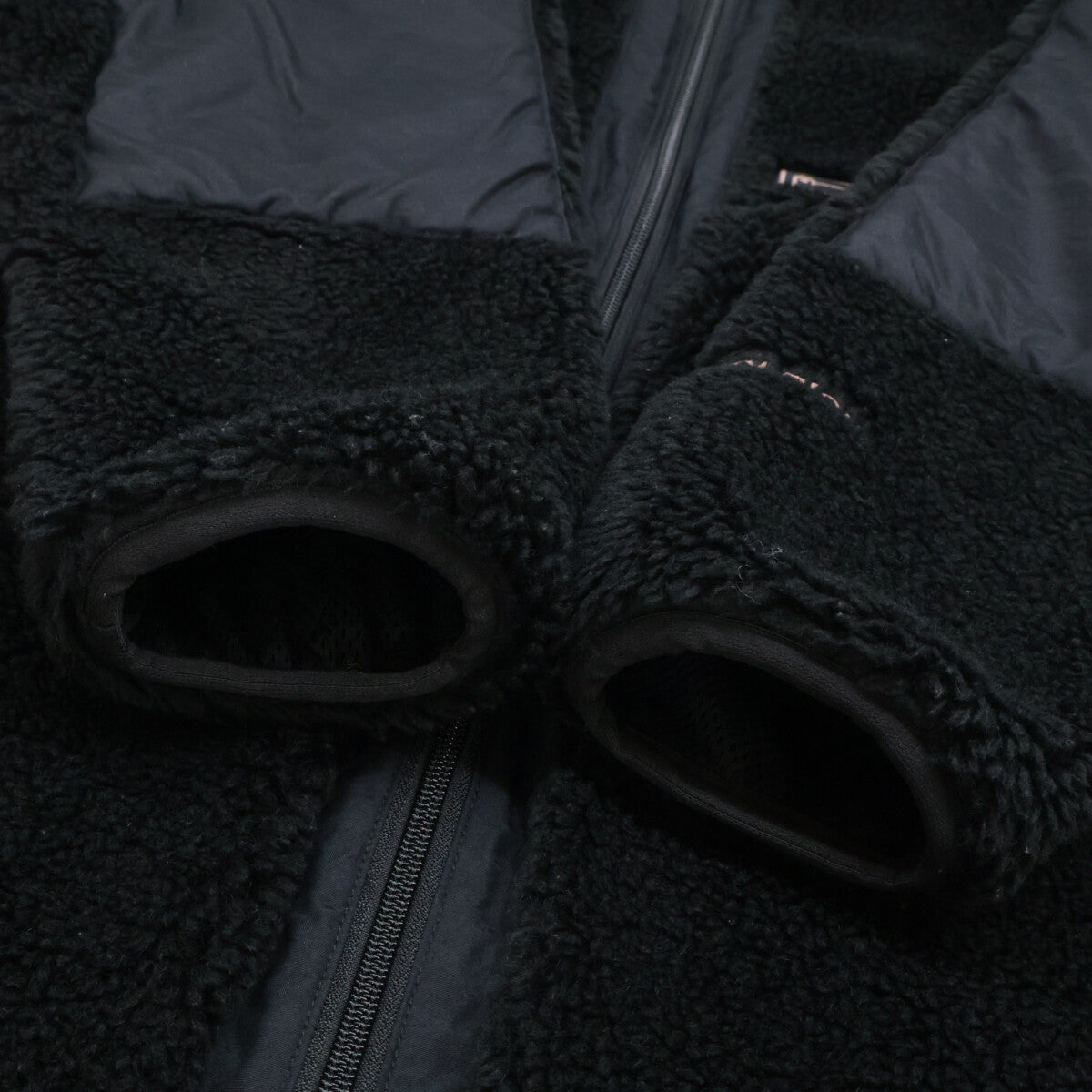 WOOLRICH ウールリッチ WJOU0077BE ﾌﾞﾗｯｸ TERRA PILE FLEECE LONG JACKE ﾃﾗﾊﾟｲﾙﾌﾘｰｽﾛﾝｸﾞｼﾞｬｹｯﾄ コート S