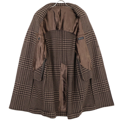 STILE LATINO スティレラティーノ 美品【BEAMS別注】CUEOLO30/CW21973 ウール100 EOLO グレンチェック チェスターコート コート 42