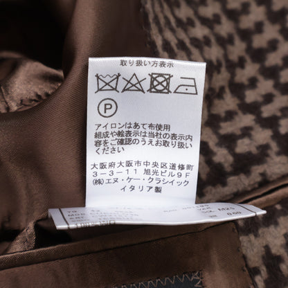 STILE LATINO スティレラティーノ 美品【BEAMS別注】CUEOLO30/CW21973 ウール100 EOLO グレンチェック チェスターコート コート 42