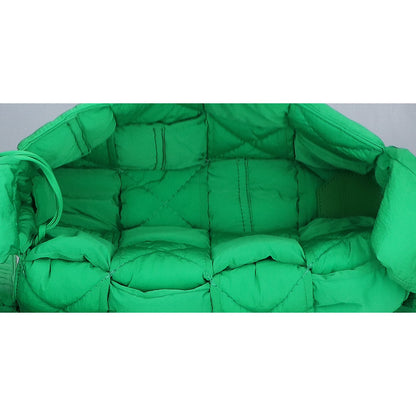 BOTTEGA VENETA ボッテガヴェネタ 628951 マキシイントレチャート ナイロン パテッドテックカセット ミディアム ショルダーバッグ