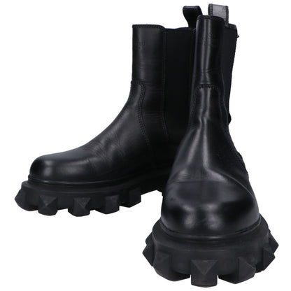 VALENTINO ヴァレンティノ B2F25XY ロックスタッズソール サイドゴアブーツ シューズ 44