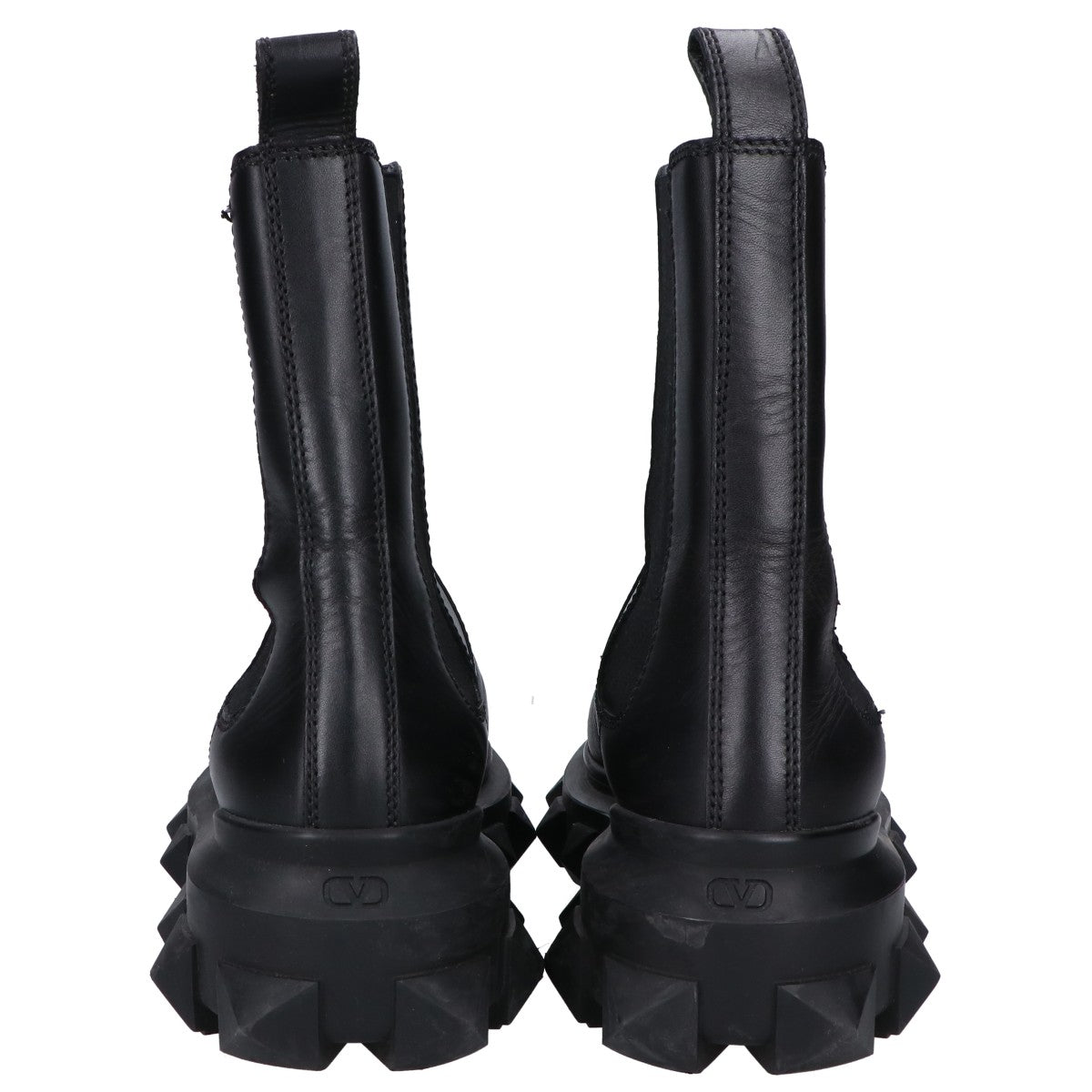 VALENTINO ヴァレンティノ B2F25XY ロックスタッズソール サイドゴアブーツ シューズ 44