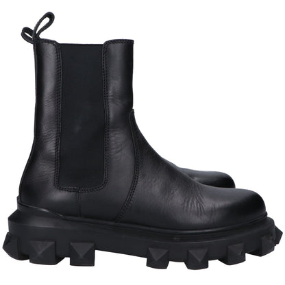 VALENTINO ヴァレンティノ B2F25XY ロックスタッズソール サイドゴアブーツ シューズ 44