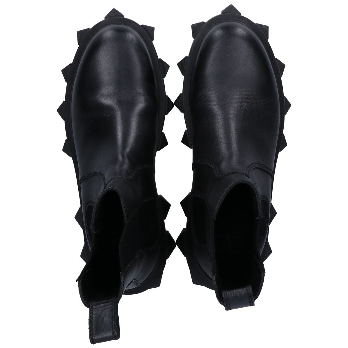 VALENTINO ヴァレンティノ B2F25XY ロックスタッズソール サイドゴアブーツ シューズ 44