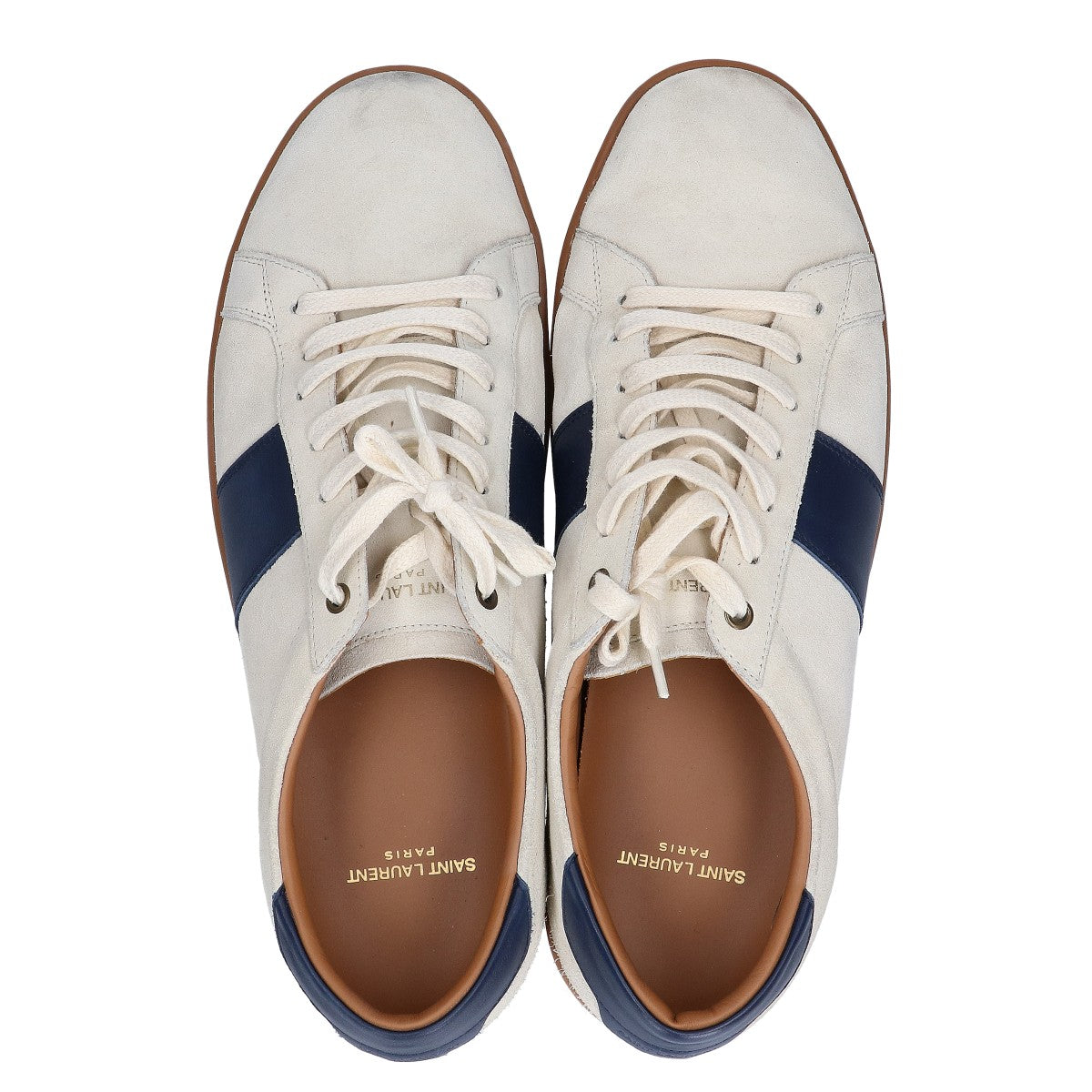 SAINT LAURENT PARIS サンローランパリ スエード ローカットスニーカー/ シューズ 45