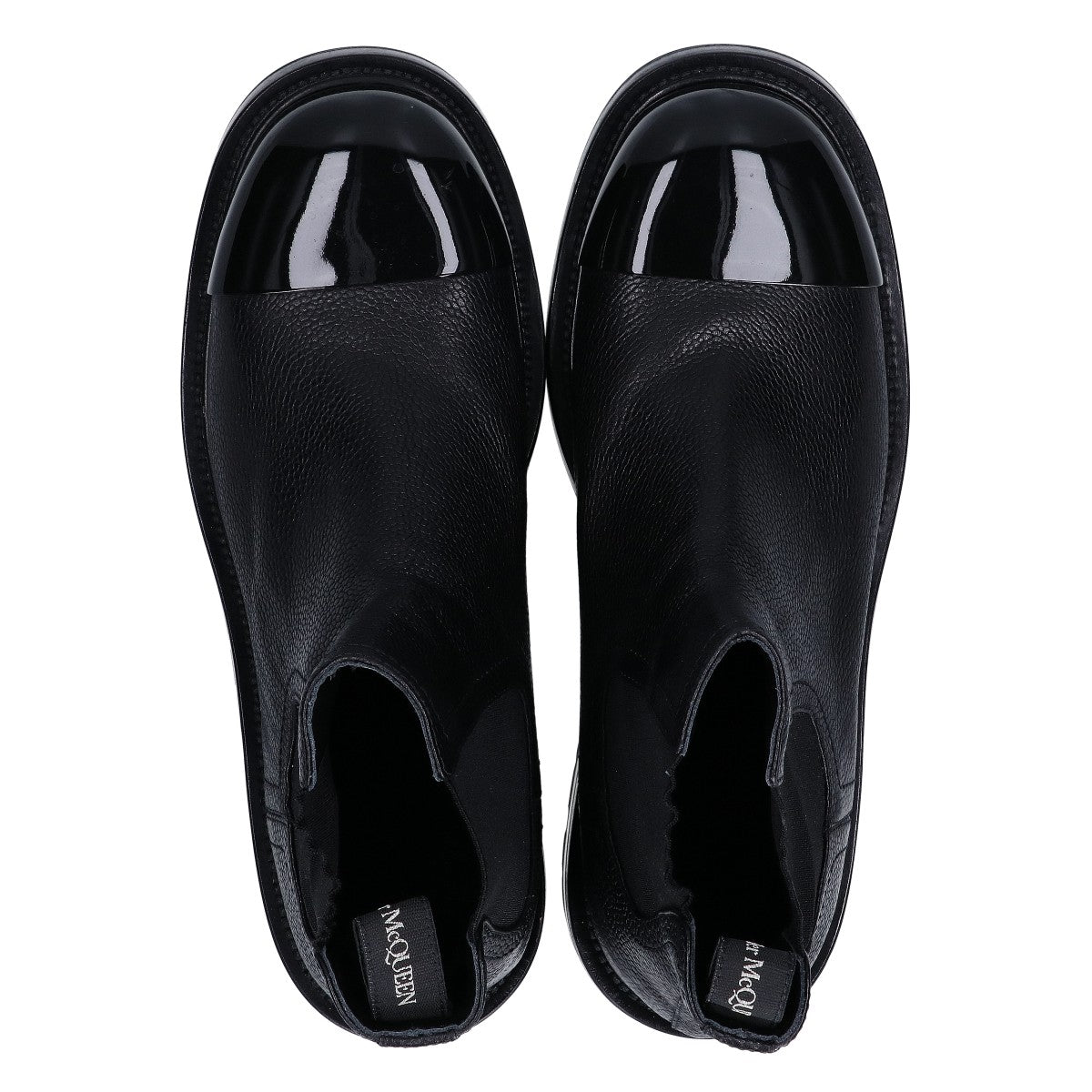 Alexander McQueen アレキサンダーマックイーン 667911 サイドゴア チェルシーブーツ/ シューズ 44