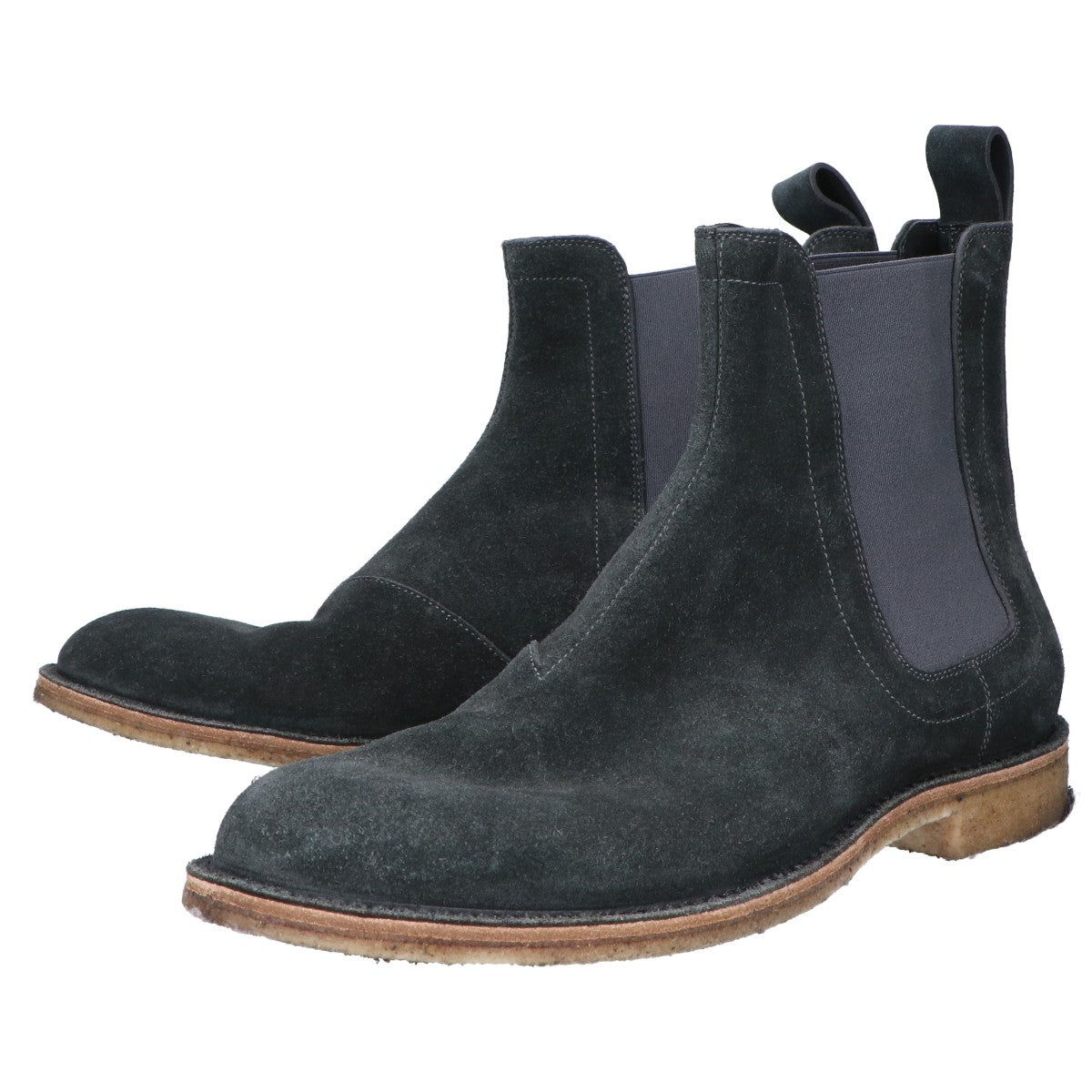 BOTTEGA VENETA ボッテガヴェネタ クレープソール スエード サイドゴアブーツ/ シューズ 44