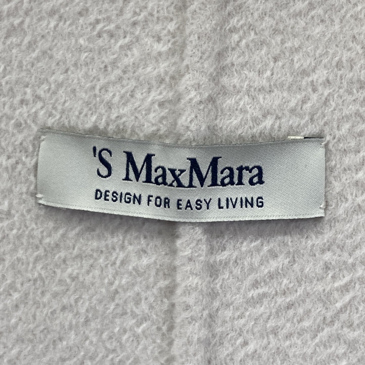 S MaxMara エスマックスマーラ 190160703 ﾗｲﾄﾍﾞｰｼﾞｭ ｳｰﾙｶｼﾐﾔ CUCITO AMANO/ｸﾁｰﾄｱﾏｰﾉ ﾀﾞﾌﾞﾙﾌｪｲｽｺｰﾄ コート 38