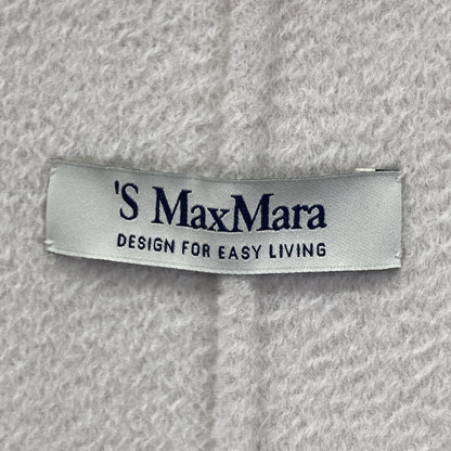 S MaxMara エスマックスマーラ 190160703 ﾗｲﾄﾍﾞｰｼﾞｭ ｳｰﾙｶｼﾐﾔ CUCITO AMANO/ｸﾁｰﾄｱﾏｰﾉ ﾀﾞﾌﾞﾙﾌｪｲｽｺｰﾄ コート 38