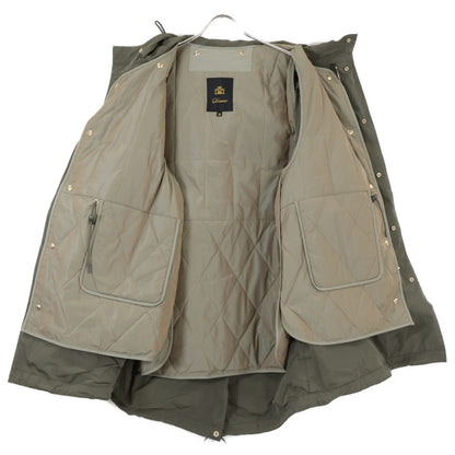 DRAWER ドゥロワー 【美品】6525-299-0784 キルティングライナー付 フォックスファーポケット モッズ コート 38