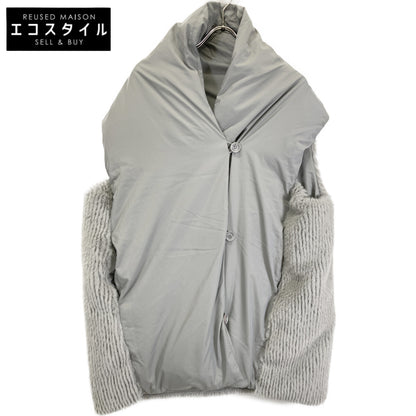 CYAN TOKYO シアントーキョー 404261 ｸﾞﾚｰ ﾅｲﾛﾝ ｽﾄｰﾙﾗｲｸﾌｧｰｺﾝﾋﾞﾀﾞｳﾝﾍﾞｽﾄ ベスト F