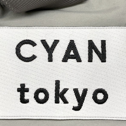 CYAN TOKYO シアントーキョー 404261 ｸﾞﾚｰ ﾅｲﾛﾝ ｽﾄｰﾙﾗｲｸﾌｧｰｺﾝﾋﾞﾀﾞｳﾝﾍﾞｽﾄ ベスト F