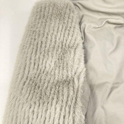 CYAN TOKYO シアントーキョー 404261 ｸﾞﾚｰ ﾅｲﾛﾝ ｽﾄｰﾙﾗｲｸﾌｧｰｺﾝﾋﾞﾀﾞｳﾝﾍﾞｽﾄ ベスト F