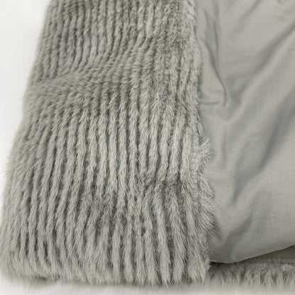 CYAN TOKYO シアントーキョー 404261 ｸﾞﾚｰ ﾅｲﾛﾝ ｽﾄｰﾙﾗｲｸﾌｧｰｺﾝﾋﾞﾀﾞｳﾝﾍﾞｽﾄ ベスト F