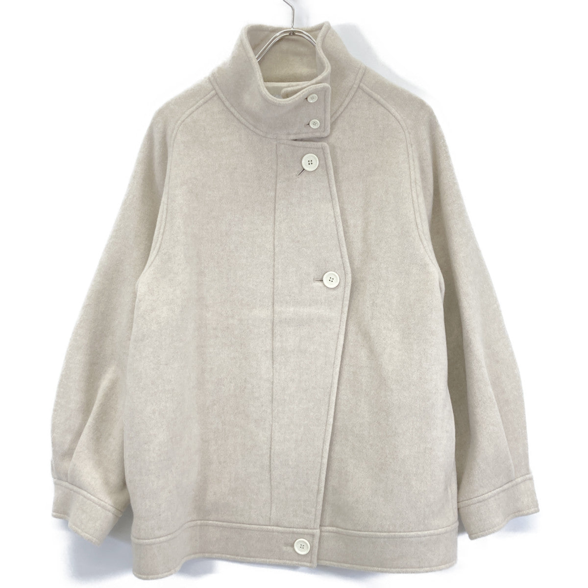 si:m スィーム 352-64001 ﾍﾞｰｼﾞｭ ﾓｯｻｳｰﾙ ｽﾀﾝﾄﾞｶﾗｰ ｼﾞｬｹｯﾄｺｰﾄ コート 38