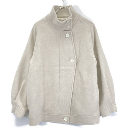 si:m スィーム 352-64001 ﾍﾞｰｼﾞｭ ﾓｯｻｳｰﾙ ｽﾀﾝﾄﾞｶﾗｰ ｼﾞｬｹｯﾄｺｰﾄ コート 38