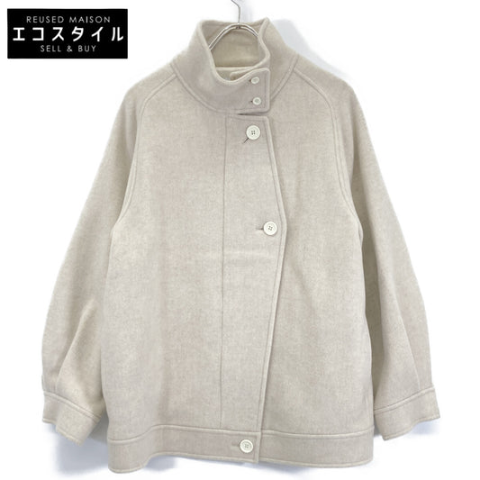 si:m スィーム 352-64001 ﾍﾞｰｼﾞｭ ﾓｯｻｳｰﾙ ｽﾀﾝﾄﾞｶﾗｰ ｼﾞｬｹｯﾄｺｰﾄ コート 38