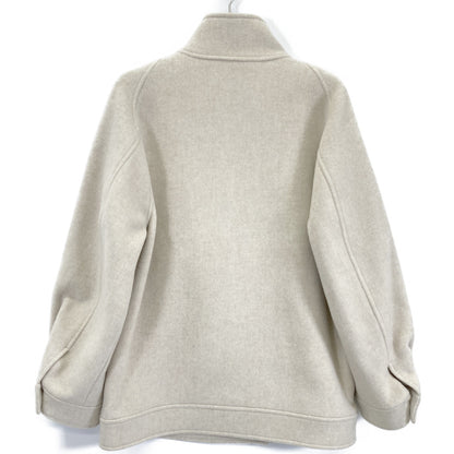 si:m スィーム 352-64001 ﾍﾞｰｼﾞｭ ﾓｯｻｳｰﾙ ｽﾀﾝﾄﾞｶﾗｰ ｼﾞｬｹｯﾄｺｰﾄ コート 38