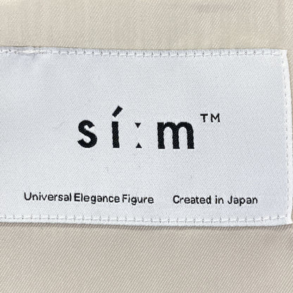 si:m スィーム 352-64001 ﾍﾞｰｼﾞｭ ﾓｯｻｳｰﾙ ｽﾀﾝﾄﾞｶﾗｰ ｼﾞｬｹｯﾄｺｰﾄ コート 38