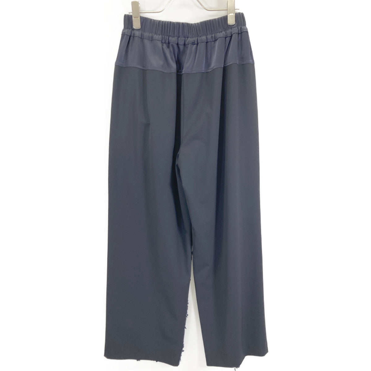 CEaRET シーレット 251004 ﾈｲﾋﾞｰ ﾌﾗﾜｰﾃﾞｻﾞｲﾝ ﾚｰｽﾀｯｸｷﾞｬｻﾞｰﾊﾟﾝﾂ ボトムス 2