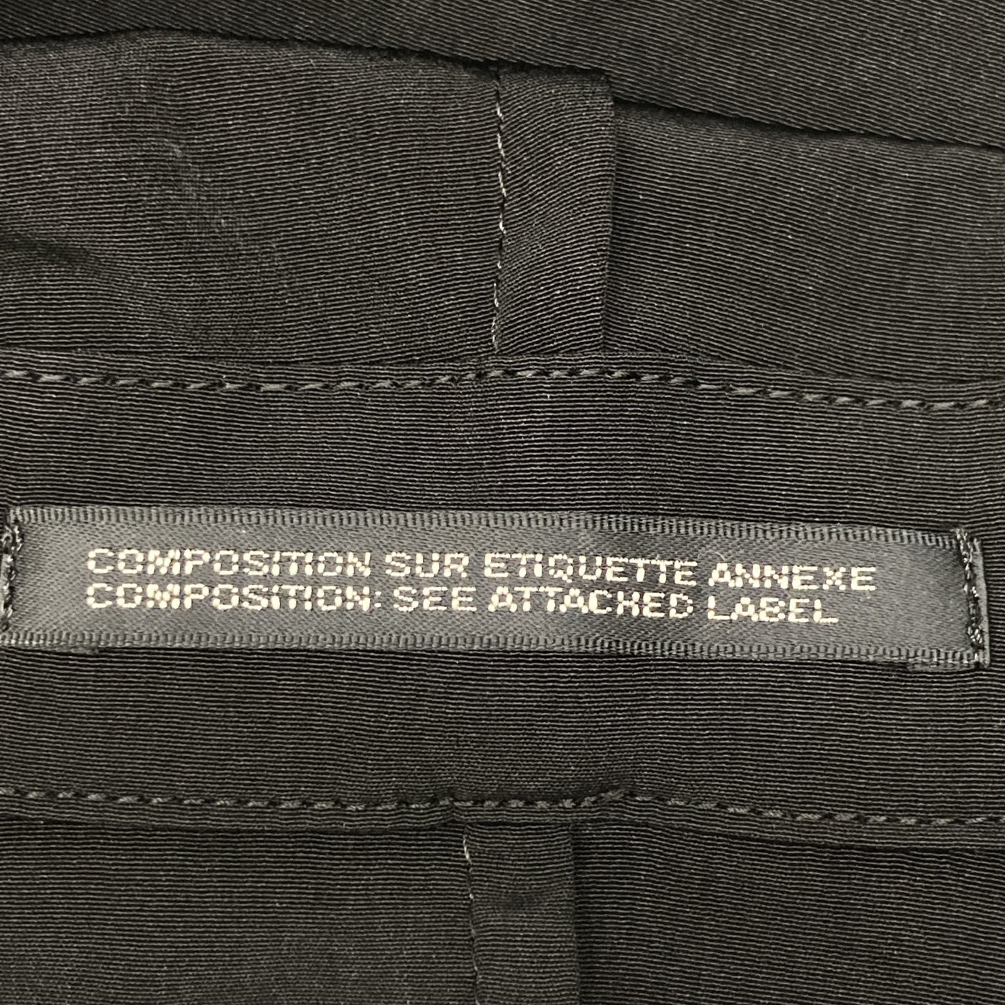 Yohji Yamamoto ヨウジヤマモト 【美品/25SS】collections FP-D66-500 TA/PE CREPE DE CHINE HOODED DRESS フーデッド ワンピース 2