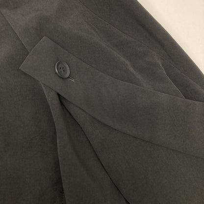 Yohji Yamamoto ヨウジヤマモト 【美品/25SS】collections FP-D66-500 TA/PE CREPE DE CHINE HOODED DRESS フーデッド ワンピース 2