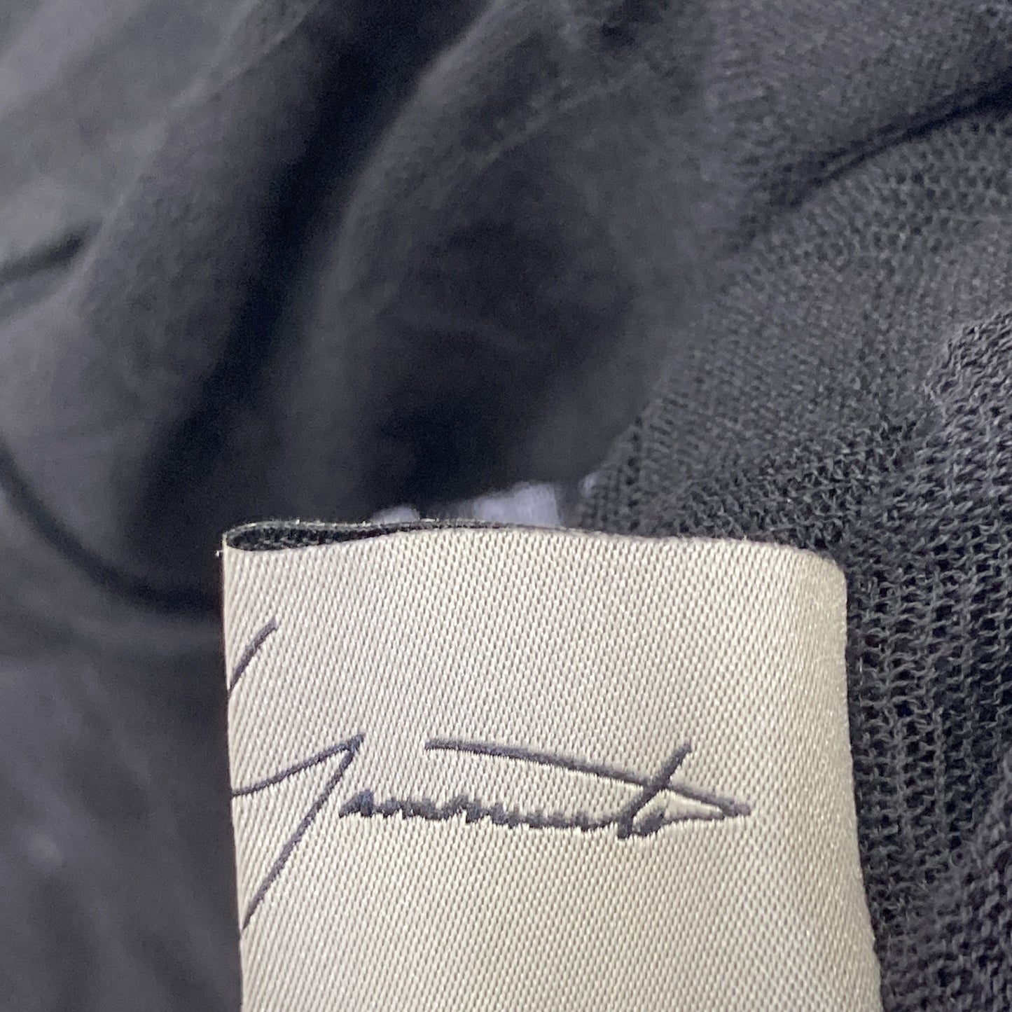 Yohji Yamamoto ヨウジヤマモト FP-T18-075 ﾌﾞﾗｯｸ SHEER PLAID JACQUARD FLARE CARDIGAN ｼｱｰﾁｪｯｸ変形ｶｰﾃﾞｨｶﾞﾝ トップス 2