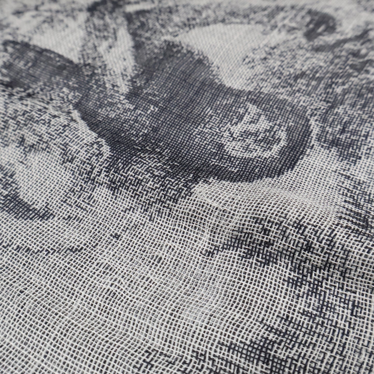 DIOR ディオール 【美品/国内正規】14JOU140I142 Toile de Jouy トワル ドゥ ジュイ ウール・シルク・コットン ストール