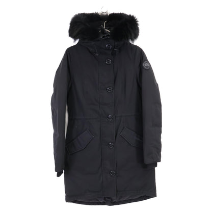 CANADA GOOSE カナダグース 2580LB ROSSCLAIR PARKA BLACK LABEL ロスクレアパーカー ブラックラベル ダウン コート XS