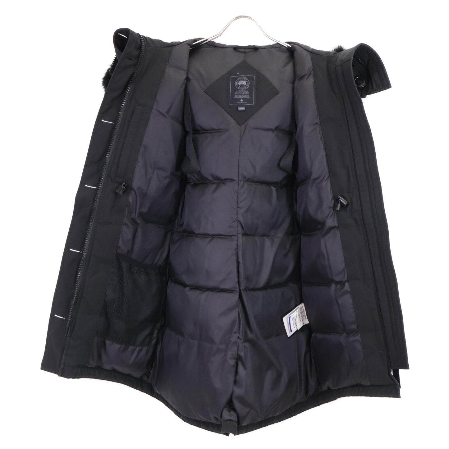 CANADA GOOSE カナダグース 2580LB ROSSCLAIR PARKA BLACK LABEL ロスクレアパーカー ブラックラベル ダウン コート XS