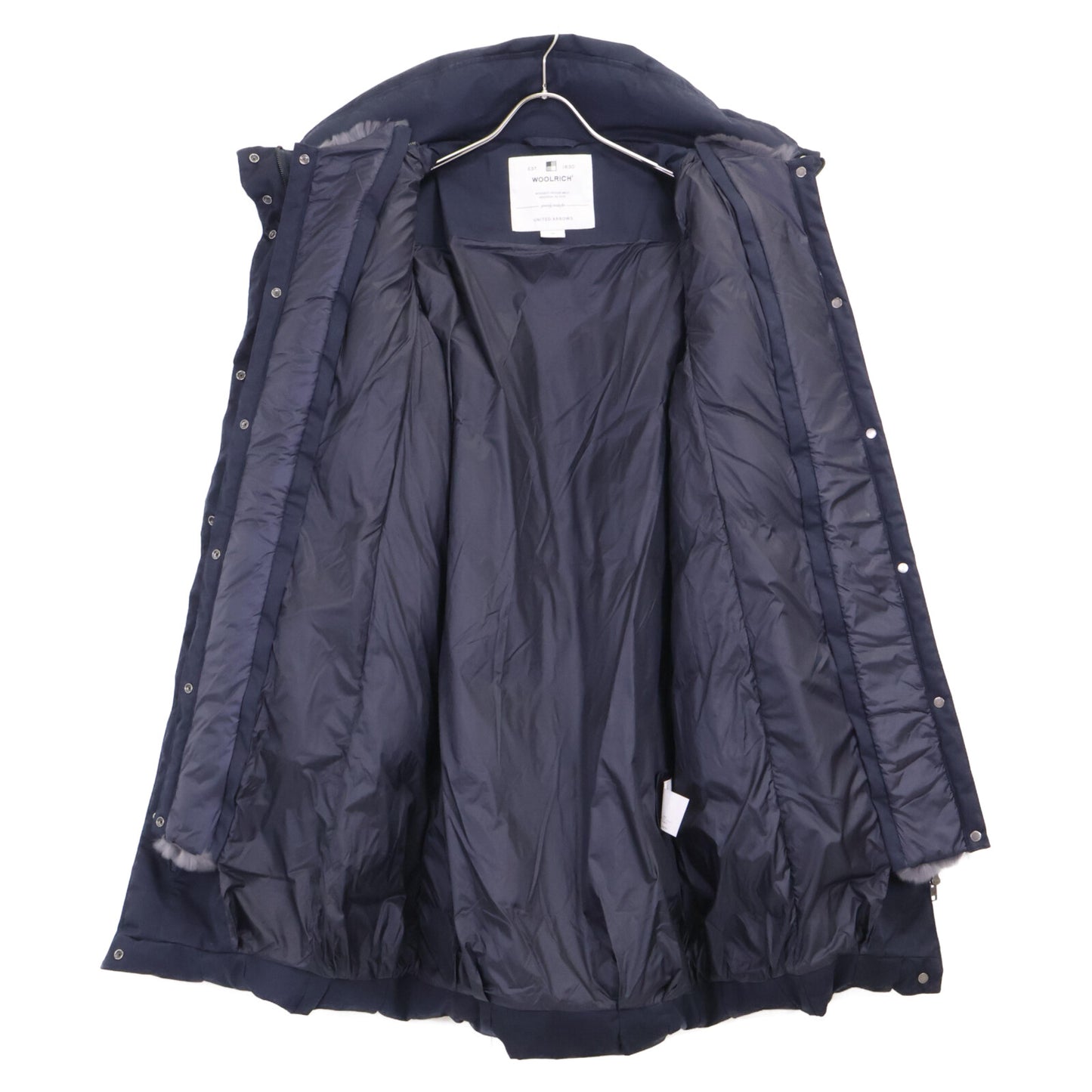 WOOLRICH ウールリッチ WWCPS2862 ユナイテッドアローズ別注 COCOON ロングダウンジャケット ジャケット M