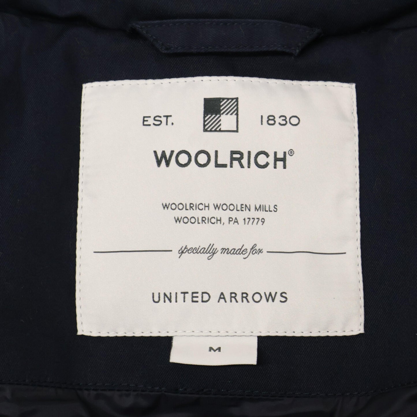 WOOLRICH ウールリッチ WWCPS2862 ユナイテッドアローズ別注 COCOON ロングダウンジャケット ジャケット M