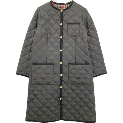 TRADITIONAL WEATHERWEAR トラディショナルウェザーウェア 【NOLLEY'S別注】ﾌﾞﾗｯｸ ARKLEY LONG ｷﾙﾃｨﾝｸﾞﾛﾝｸﾞｺｰﾄ ジャケット 34