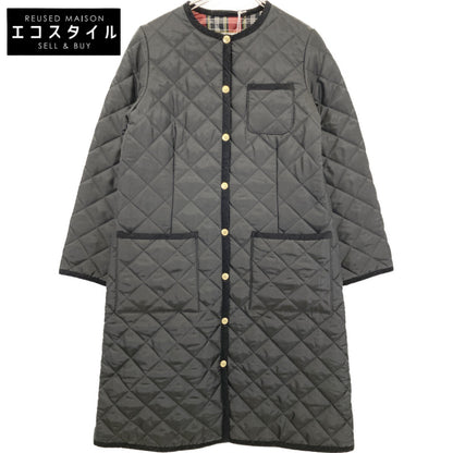 TRADITIONAL WEATHERWEAR トラディショナルウェザーウェア 【NOLLEY'S別注】ﾌﾞﾗｯｸ ARKLEY LONG ｷﾙﾃｨﾝｸﾞﾛﾝｸﾞｺｰﾄ ジャケット 34