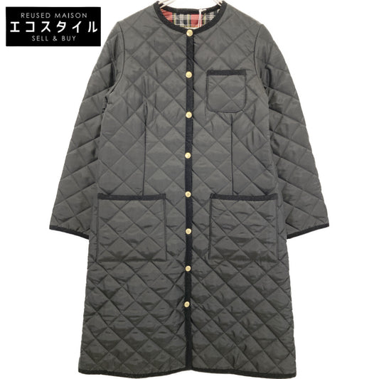 TRADITIONAL WEATHERWEAR トラディショナルウェザーウェア 【NOLLEY'S別注】ﾌﾞﾗｯｸ ARKLEY LONG ｷﾙﾃｨﾝｸﾞﾛﾝｸﾞｺｰﾄ ジャケット 34